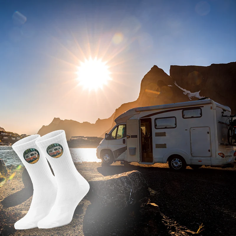 epicsocks Nature Explorer Wohnwagen Socken in 37-41 im Paar