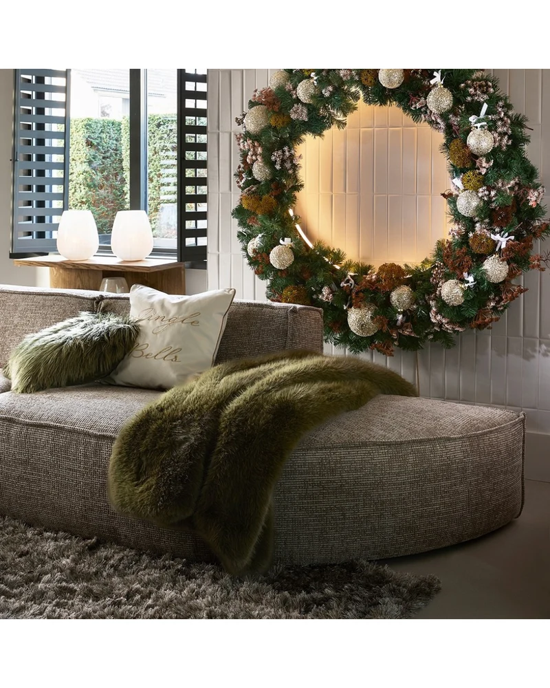 Kunstfelldecke "Bromont Faux Fur Throw" von Rivièra Maison