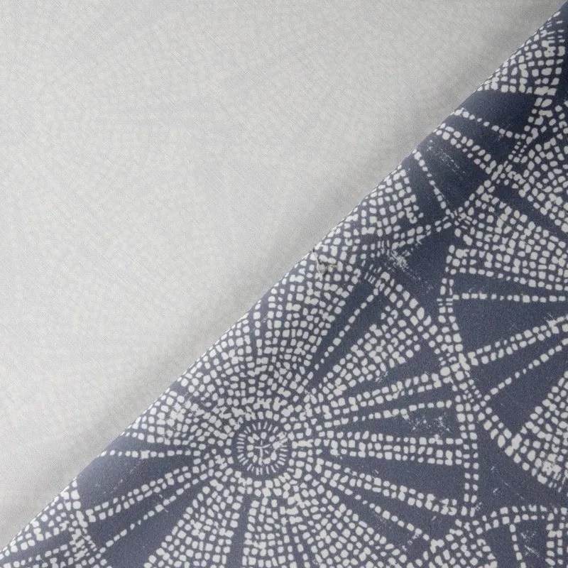 Satin Batik - powder blue 280 cm