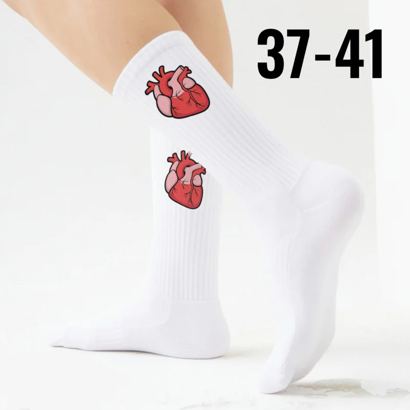 epicsocks HeartBeat Herz Socken in 37-41 im Paar
