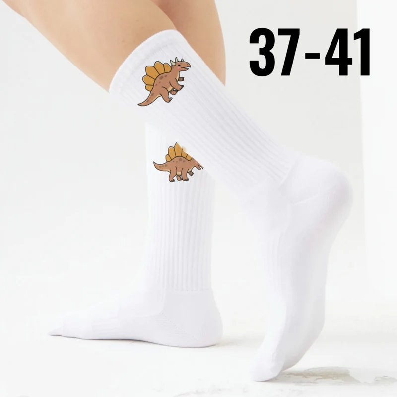 epicsocks Dino Delight Brauner Dino Socken in 37-41 im Paar