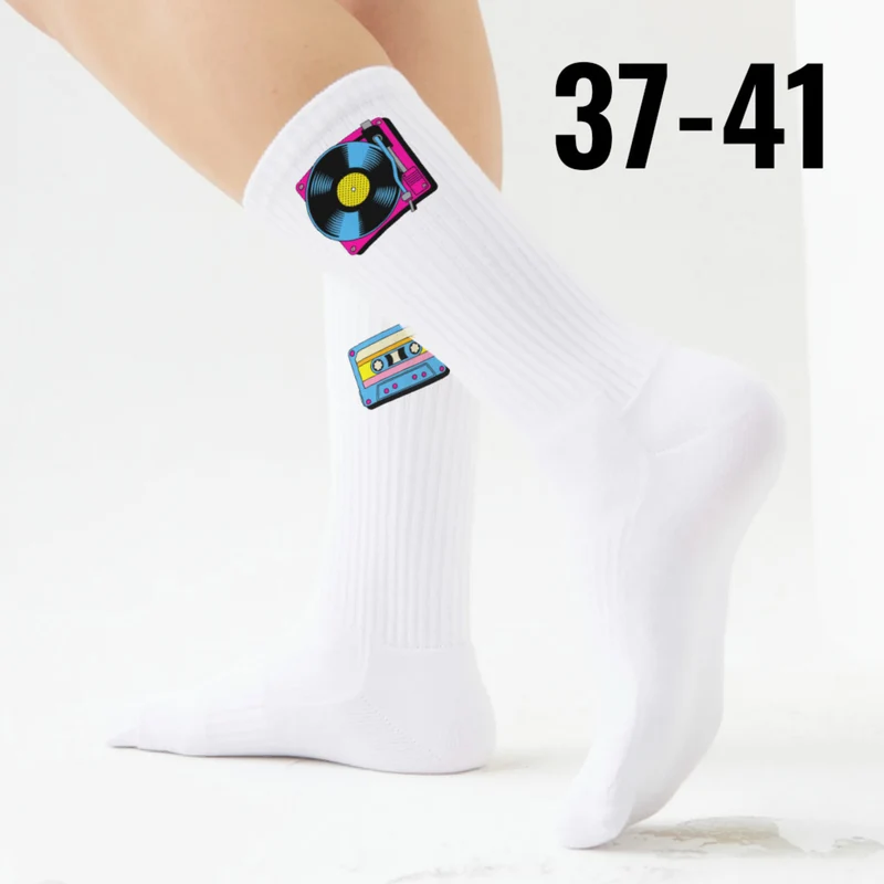 epicsocks 80sFlash 80er Musik Socken in 37-41 im Paar
