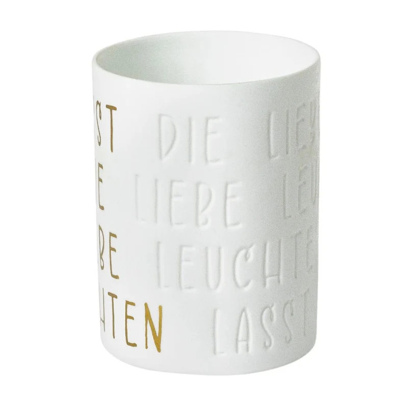 Räder Teelichthalter Lasst die Liebe leuchten