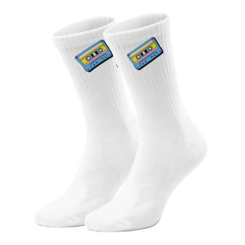 epicsocks 80sFlash Kassette Socken in 37-41 im Paar