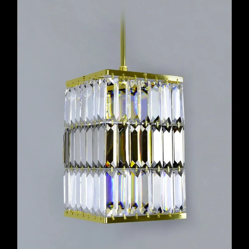 Casa Padrino Luxus Barock Kristall Wandleuchte Gold 16 x 16 x H. 26 cm - Prunkvolle Messing Wandleuchte mit böhmischem Kristallglas - Barock Möbel - Edel & Prunkvoll