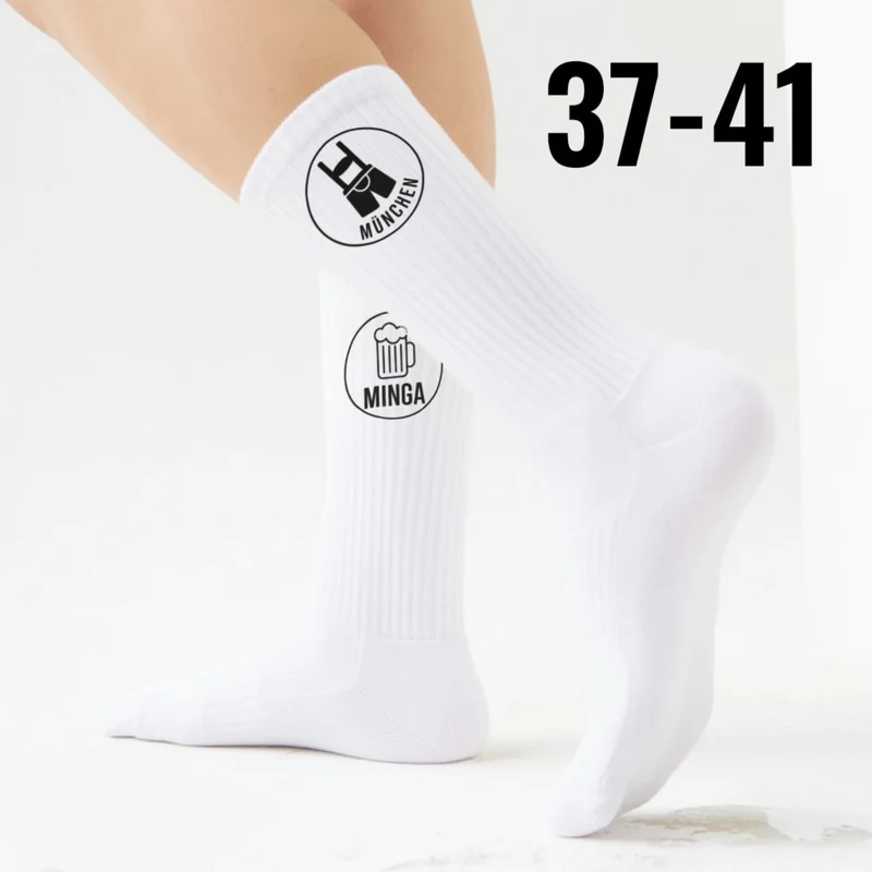 epicsocks Munich Moments München - Minga Socken in 37-41 im Paar