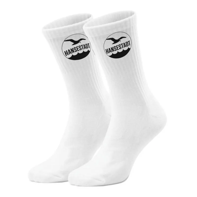 epicsocks Hamburg Vibes Möwe Socken in 37-41 im Paar