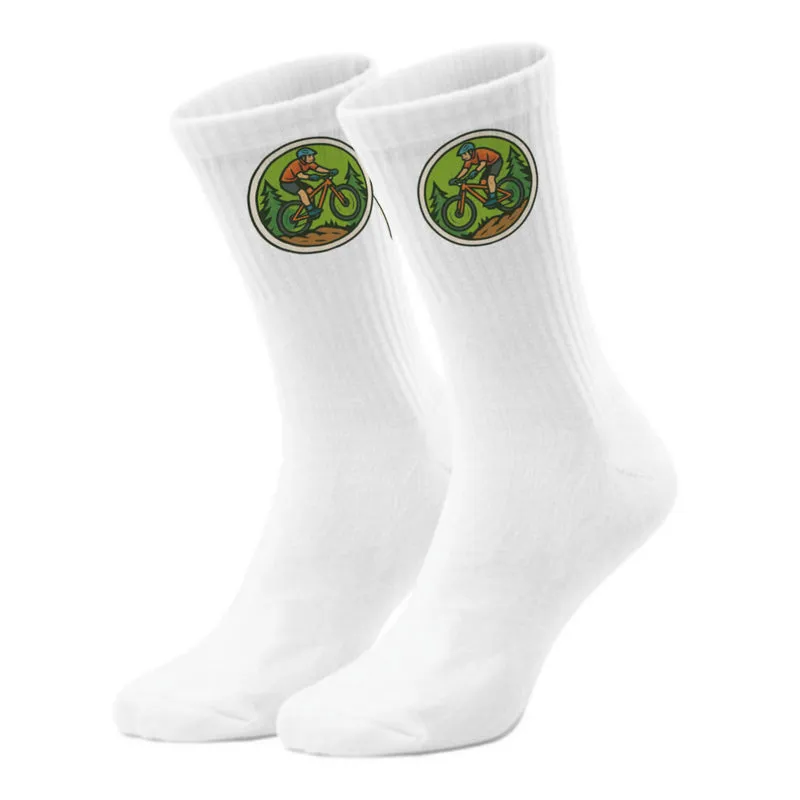epicsocks Fahrradabenteuer Waldstrecke Socken in 37-41 im Paar