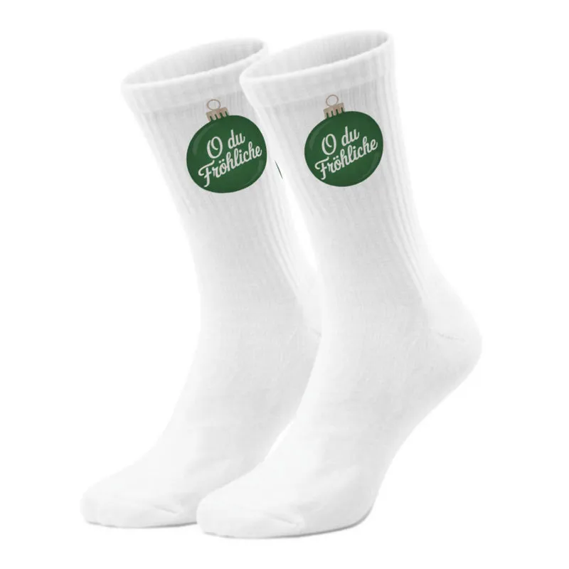 epicsocks Weihnachtsklänge O du Fröhliche Socken in 37-41 im Paar
