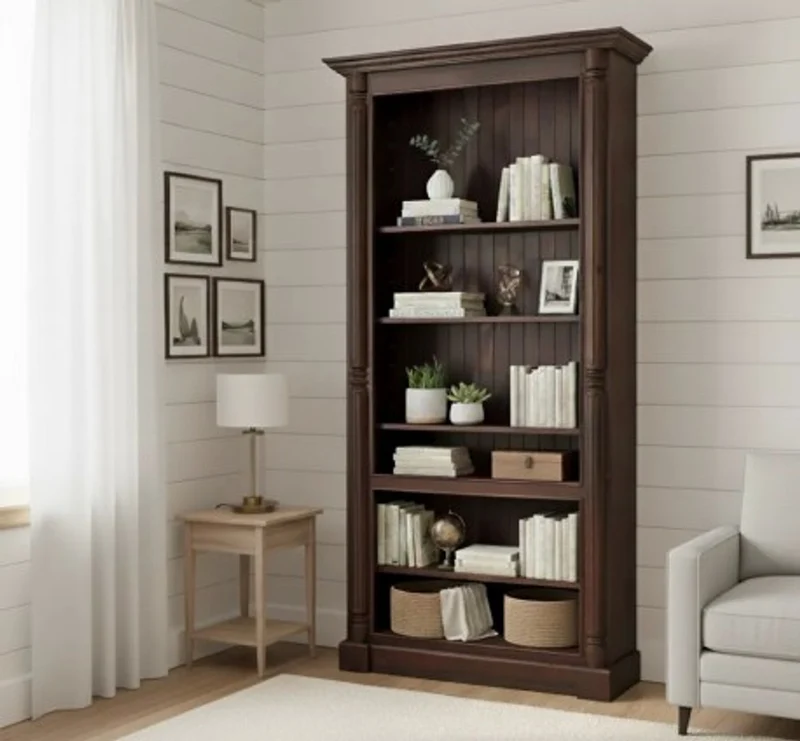 Casa Padrino Bücherregal im Landhausstil, 110 x 38 x 230 cm