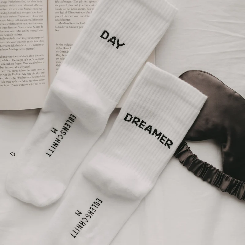 Eulenschnitt Socken Day Dreamer Größe 39-42 weiß