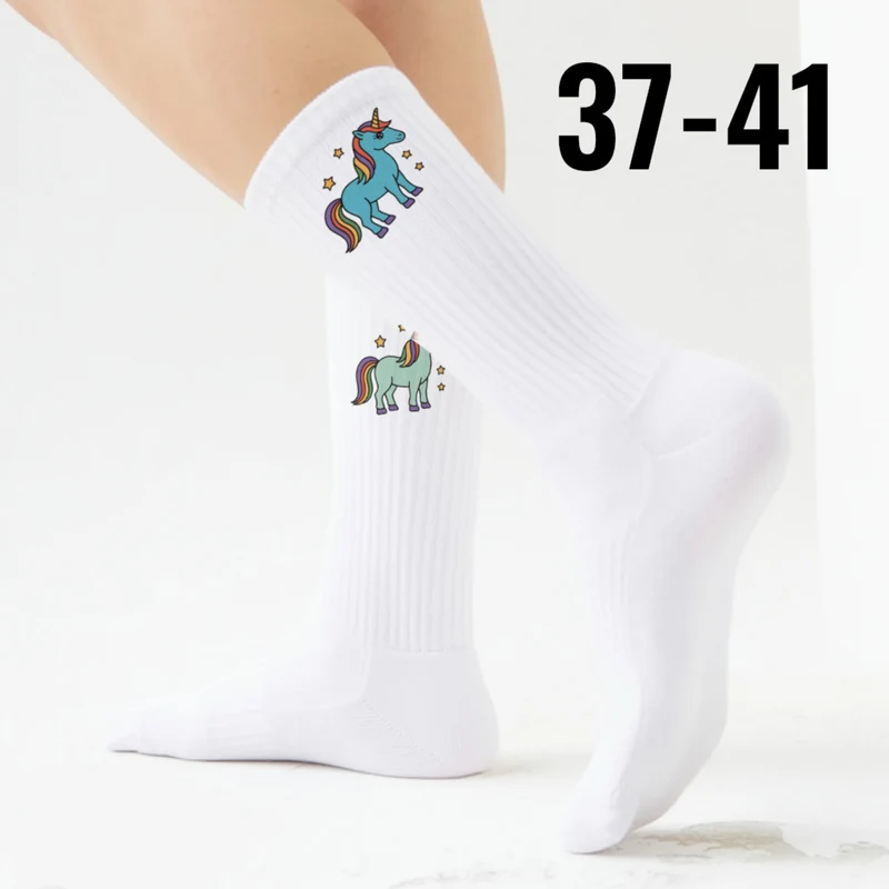 epicsocks Unicorn Dreams Einhornfreude Socken in 37-41 im Paar