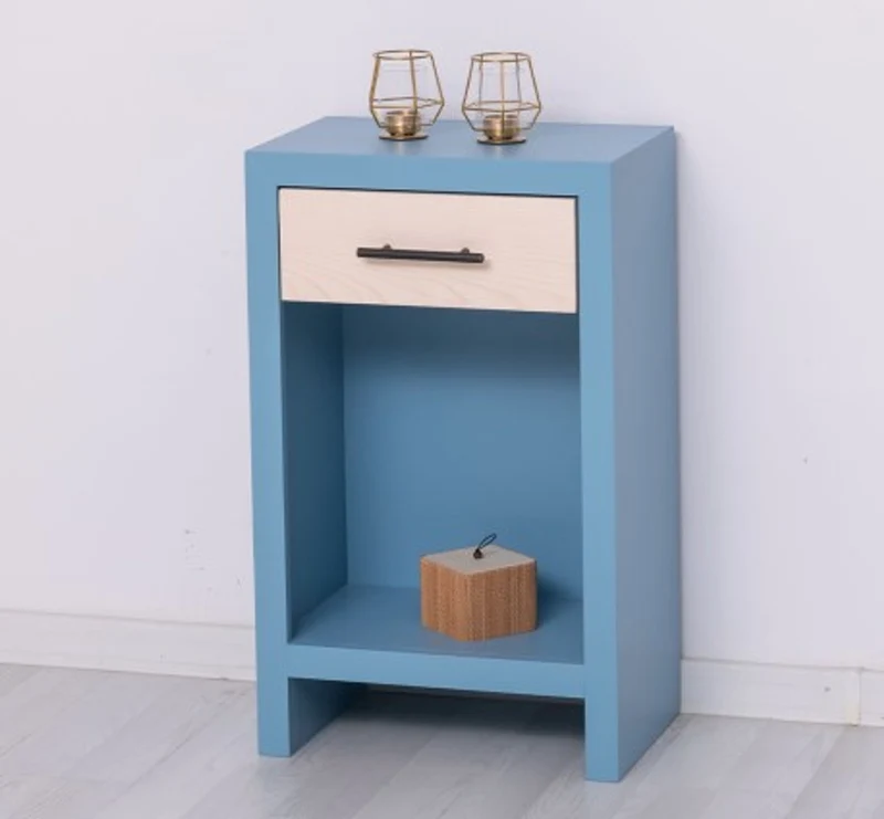 Casa Padrino Nachttisch im Landhausstil mit 1 Schublade, 45 x 30 x 74 cm