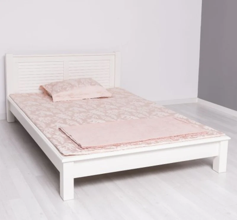 Casa Padrino Bett im Landhausstil, 140 x 200 x 82 cm
