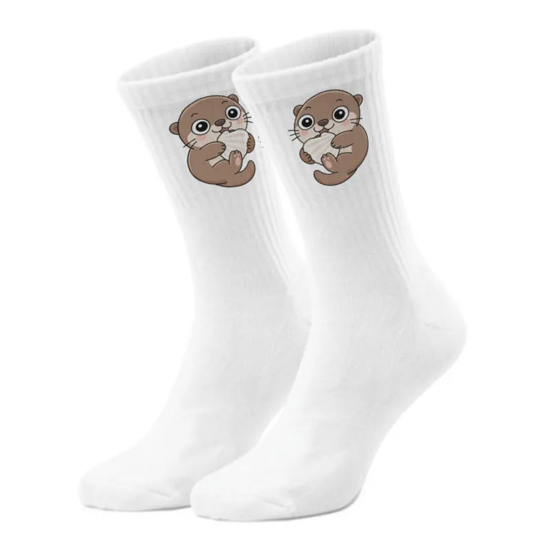 epicsocks Otterglück Otter mit Muschel Socken in 37-41 im Paar