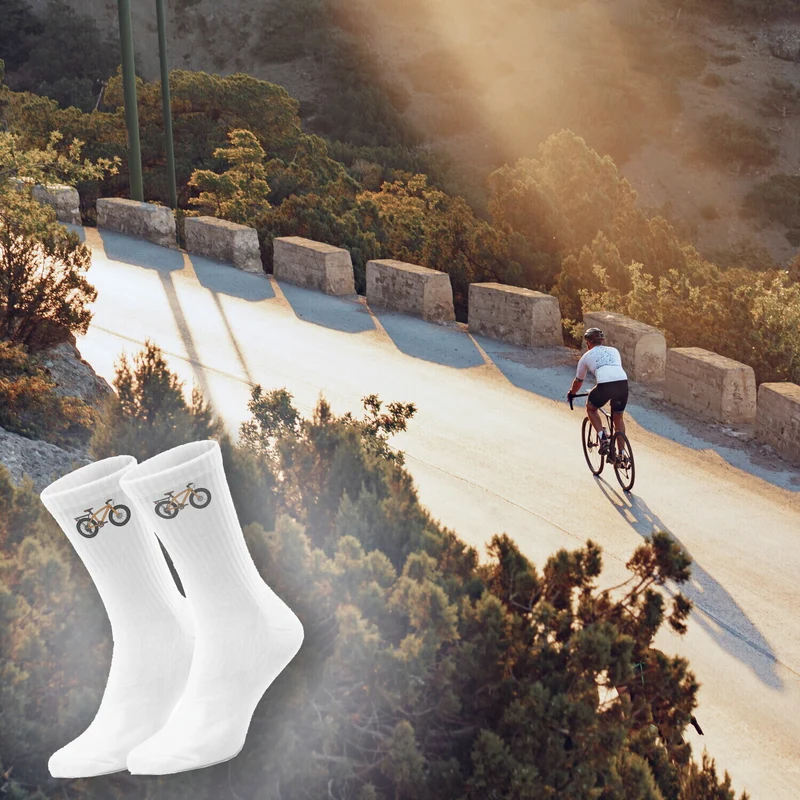epicsocks Pedal Parade Trekkingrad Socken in 37-41 im Paar