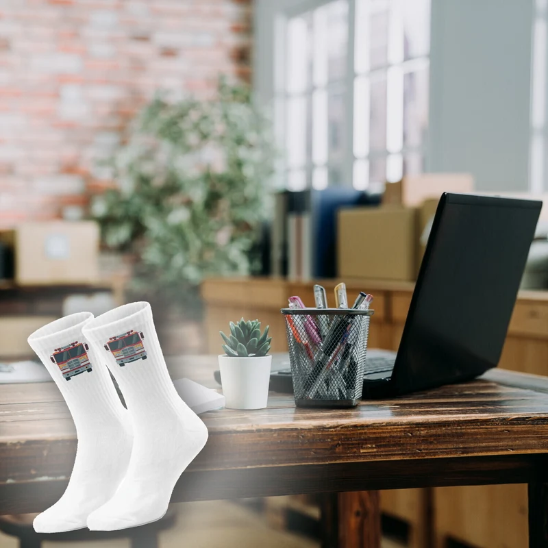 epicsocks FireFeet Feuerwehrwagen Socken in 37-41 im Paar
