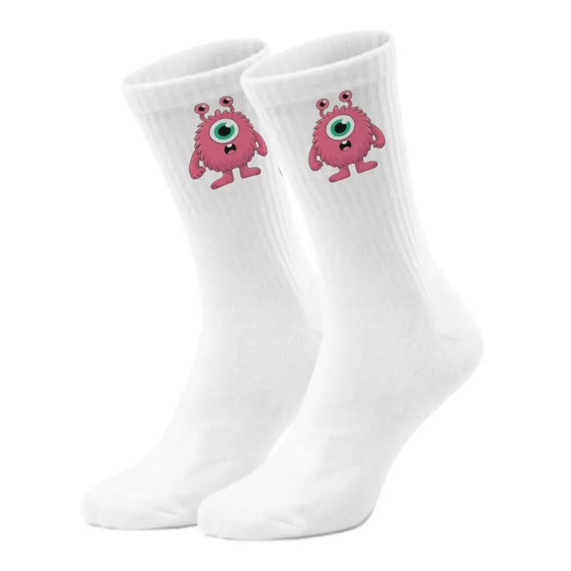 epicsocks Knuddelmonster Pinkes Monster Socken in 37-41 im Paar