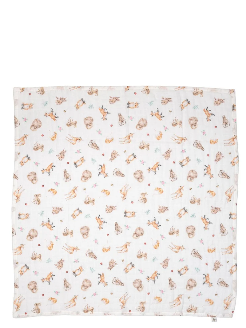 Waldtier Baby Tücher von Wrendale Designs