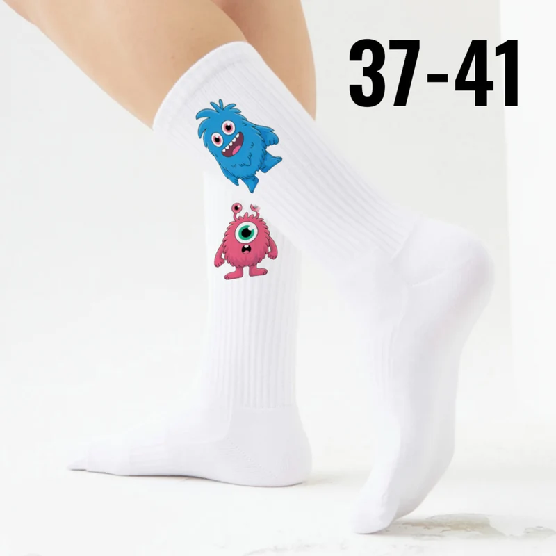 epicsocks Knuddelmonster Socken in 37-41 im 6er Set in Geschenkdose im 6er Set in Geschenkbox