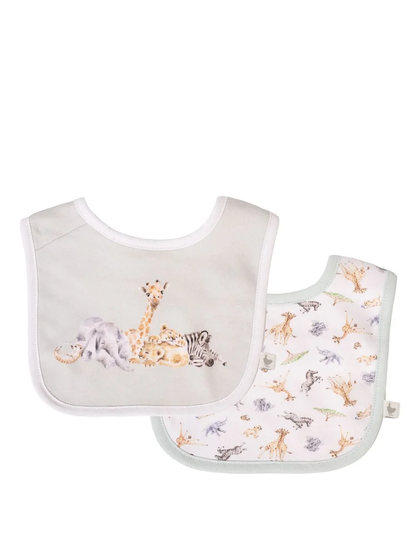 Baby-Lätzchen Wildtiere von Wrendale Designs