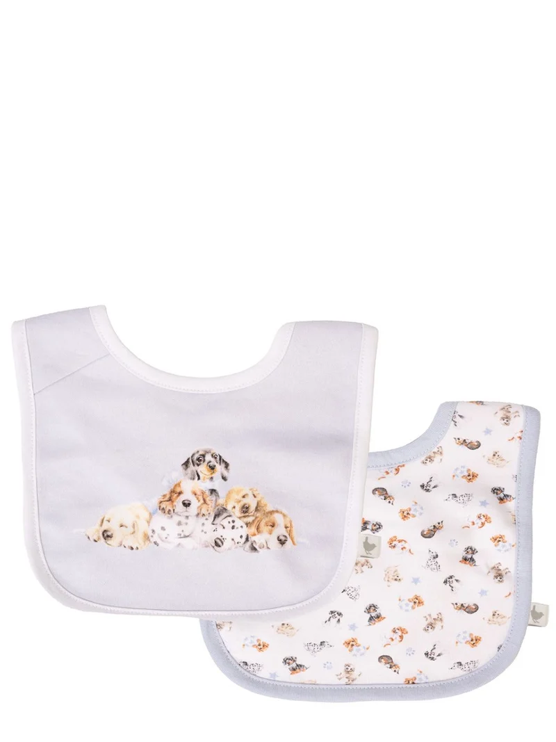 Hunde Baby-Lätzchen "Little Paws" von Wrendale Designs