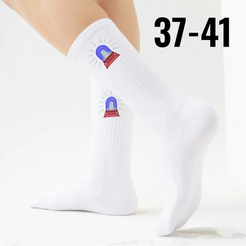 epicsocks FireFeet Blaulicht Socken in 37-41 im Paar