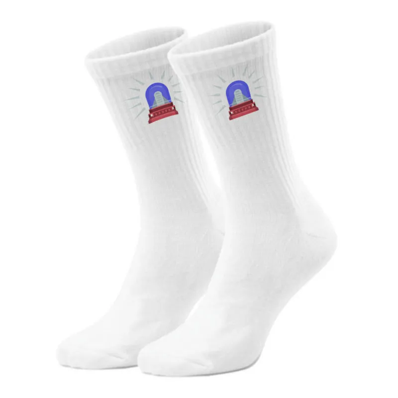 epicsocks FireFeet Blaulicht Socken in 37-41 im Paar
