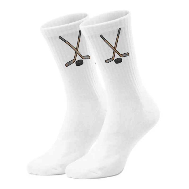 epicsocks Icehockey Dream Schläger und Puck Socken in 37-41 im Paar