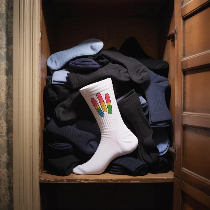 epicsocks Candy Delight Gummiwürmer Socken in 37-41 im Paar