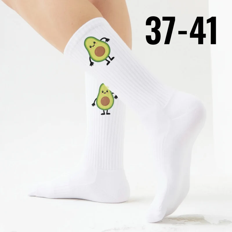 epicsocks Avocado Parade Fröhliche Avocado Socken in 37-41 im Paar