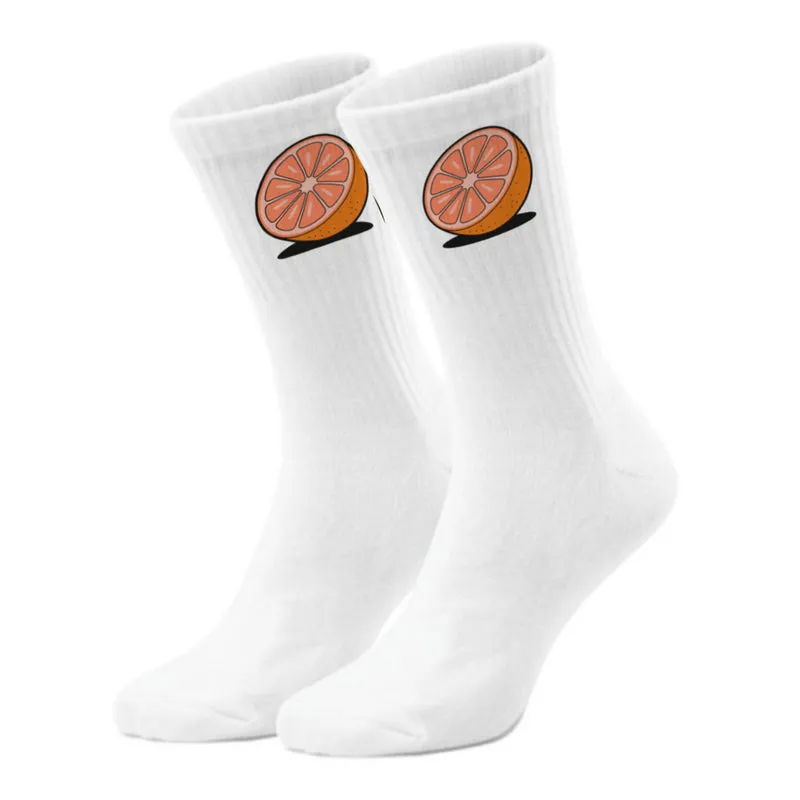 epicsocks Citrus Splash Mandarine Socken in 37-41 im Paar