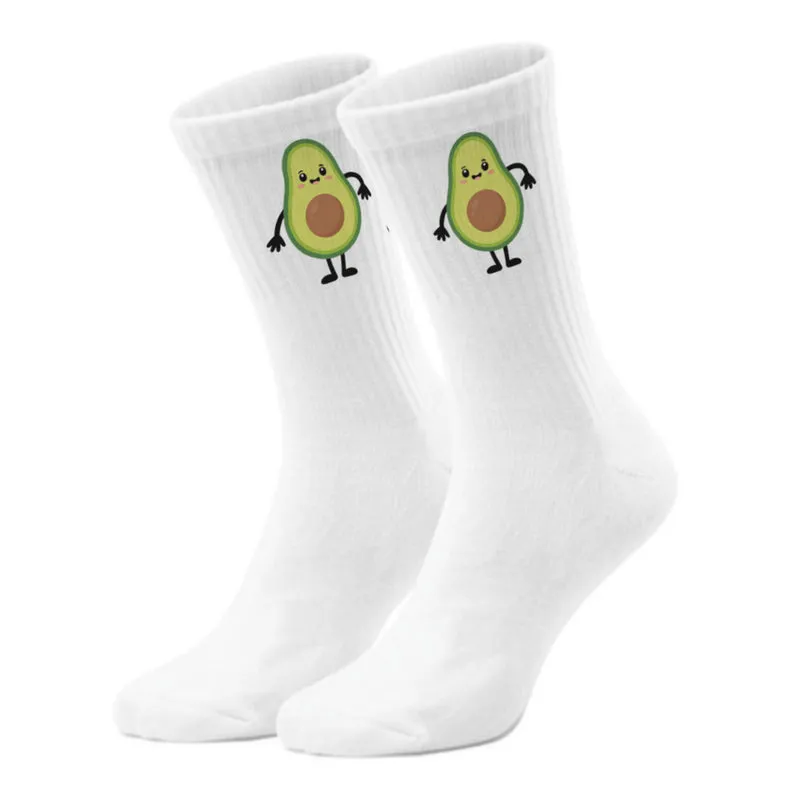epicsocks Avocado Dreams Glückliche Avocado Socken in 37-41 im Paar