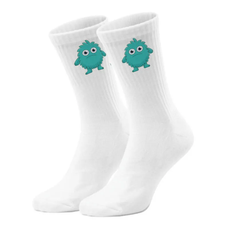 epicsocks Knuddelmonster Türkises Monster Socken in 37-41 im Paar