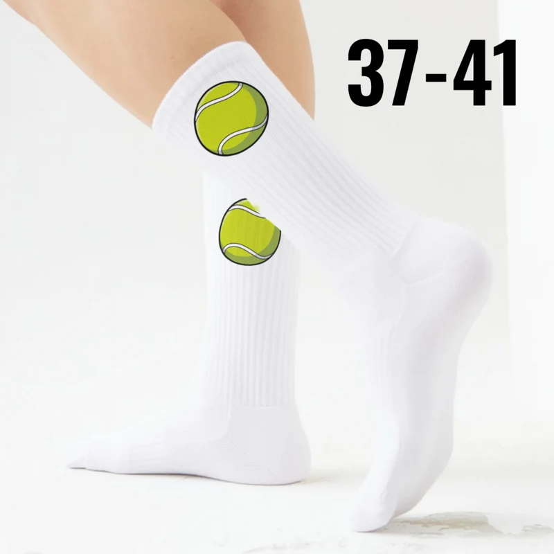 epicsocks BallFreunde Tennisball Socken in 37-41 im Paar