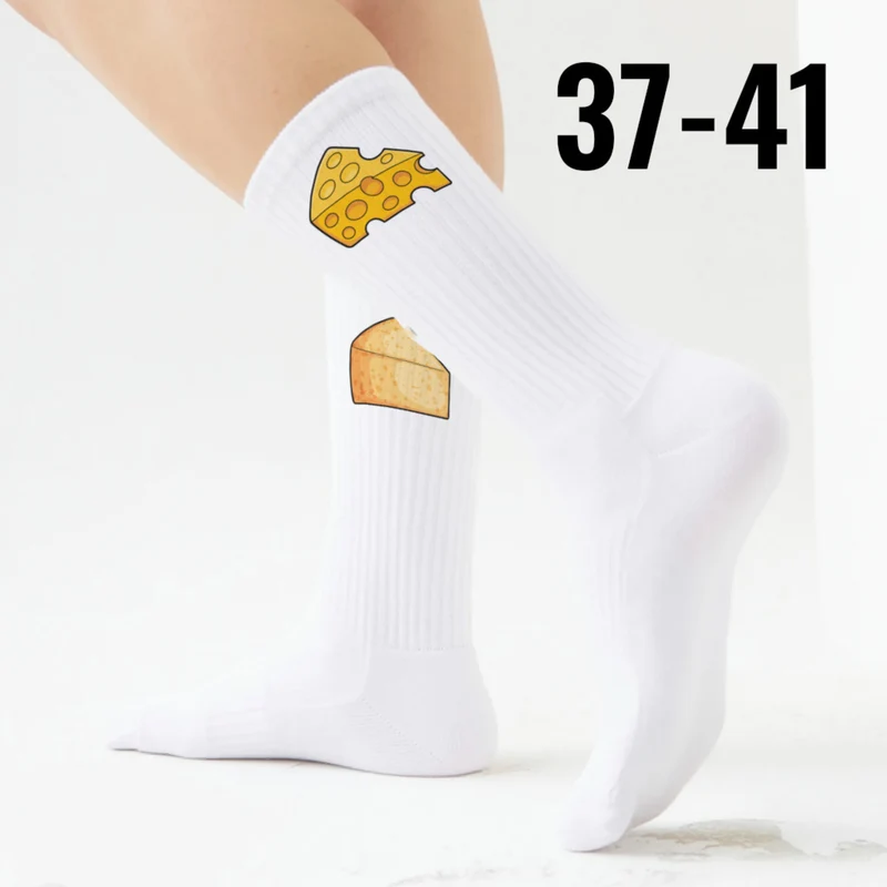 epicsocks Käsefüße Aromatischer Käse Socken in 37-41 im Paar
