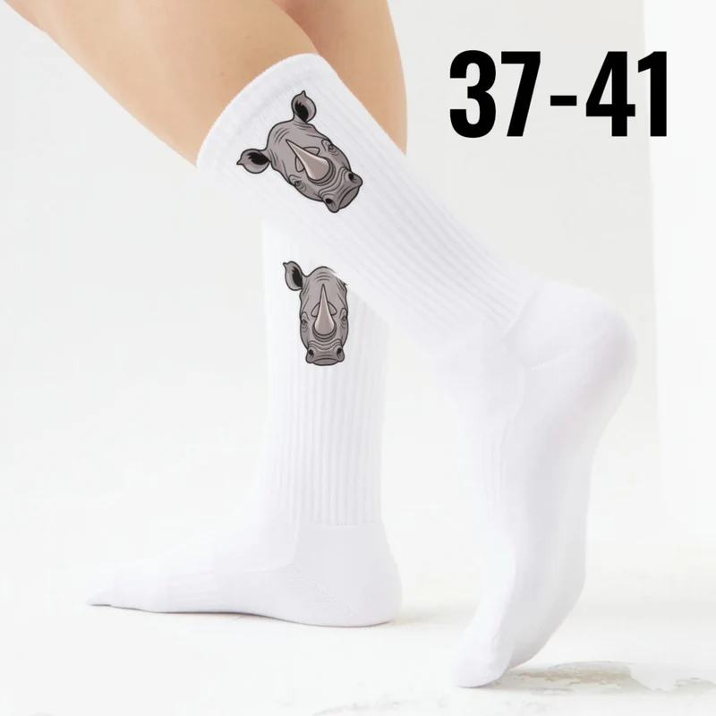 epicsocks Big Six Safari Nashorn Socken in 37-41 im Paar