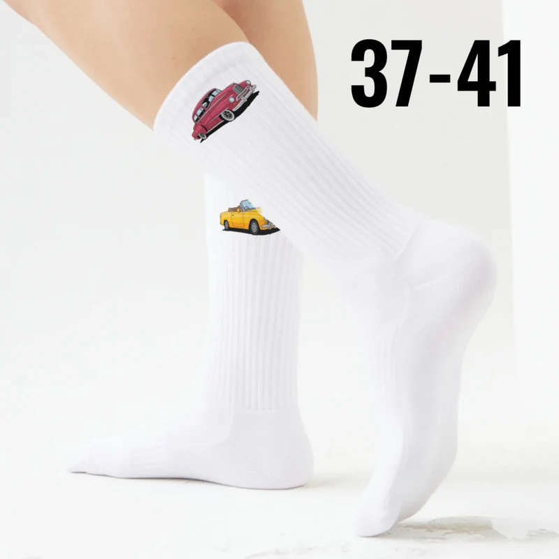 epicsocks Benzin im Blut Auto Klassiker Socken in 37-41 im Paar