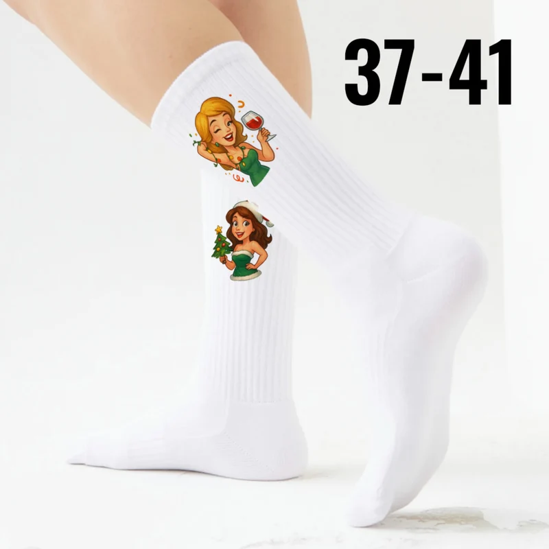 epicsocks Jolly Joy Socken in 37-41 im 6er Set in Geschenkdose im 6er Set in Geschenkbox