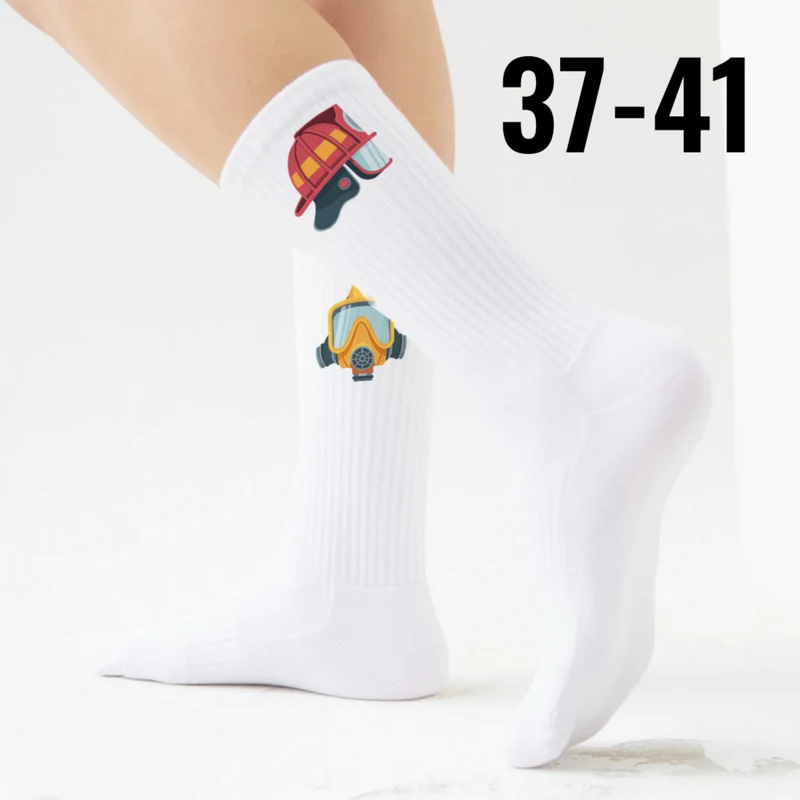 epicsocks FireFeet Feuerwehr Ausrüstung Socken in 37-41 im Paar