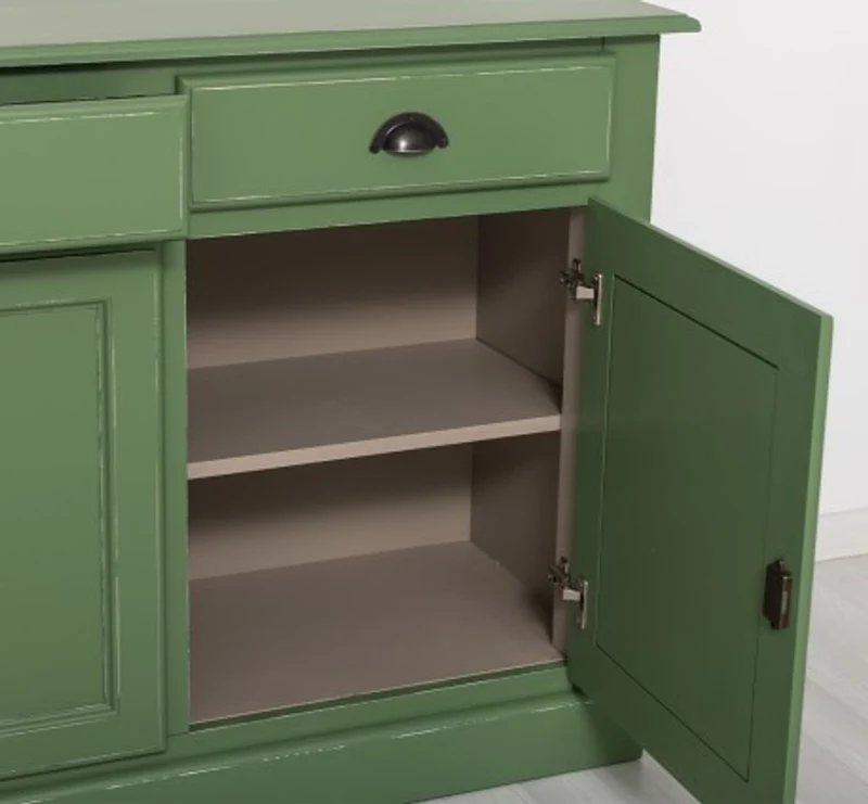 Casa Padrino Sideboard im Landhausstil mit 3 Türen und 3 Schubladen, 172 x 45 x 90 cm