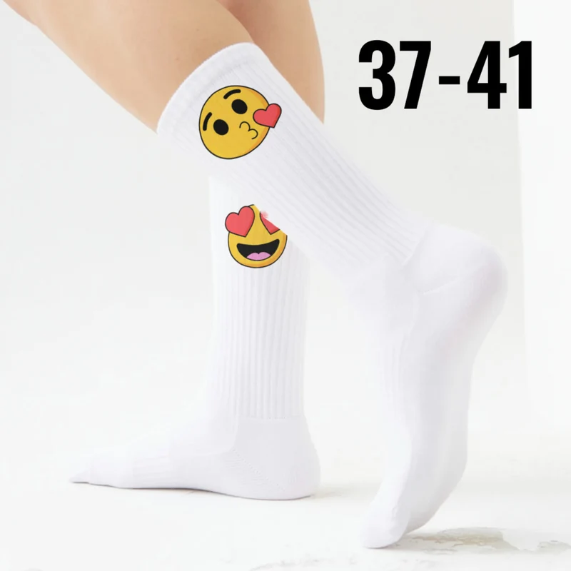 epicsocks EmotiFeet Liebe Emoticons Socken in 37-41 im Paar