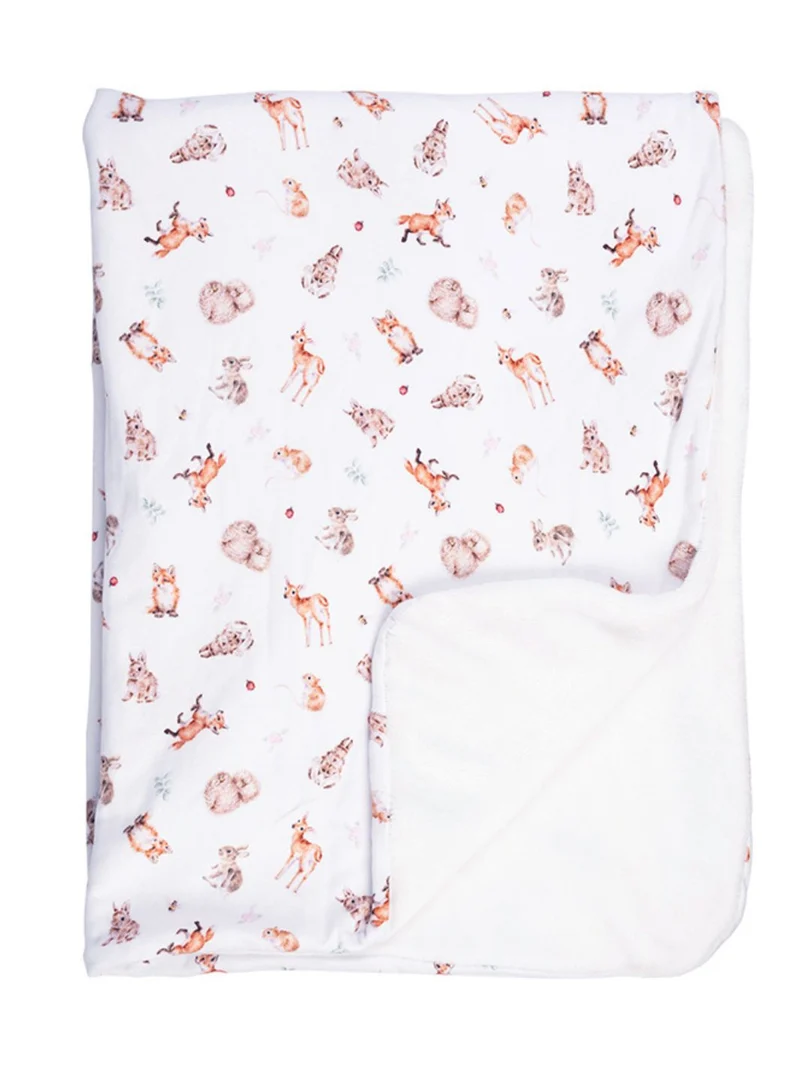 Babydecke Wald-Motiv "Little Forest" von Wrendale Designs