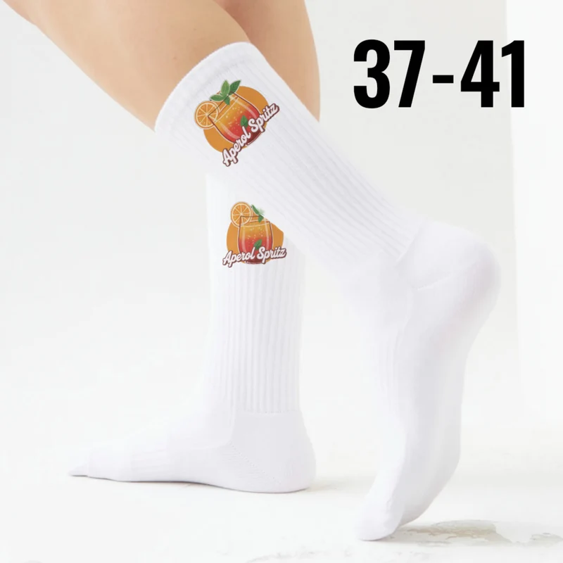 epicsocks Cocktail Dreams Aperol Spritz Socken in 37-41 im Paar