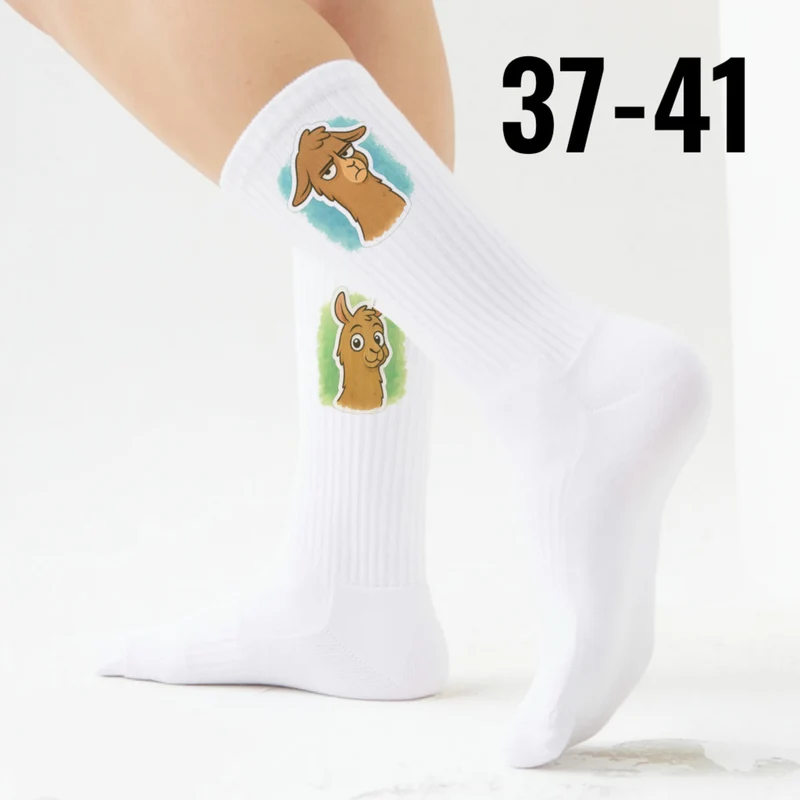 epicsocks Llama Expressions Drama Lama Socken in 37-41 im Paar