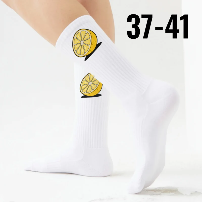 epicsocks Citrus Splash Zitrone Socken in 37-41 im Paar
