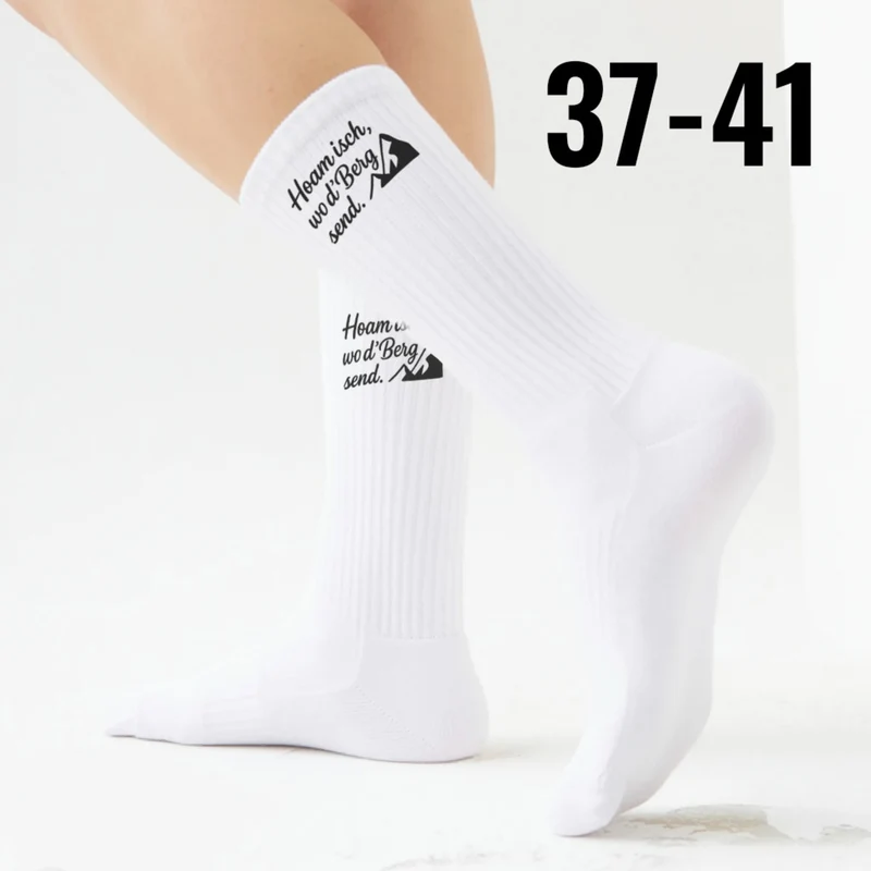 epicsocks Alpine Love Hoam isch Socken in 37-41 im Paar