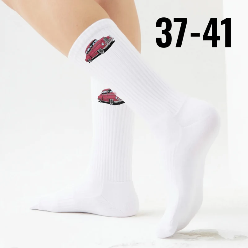 epicsocks Benzin im Blut Auto Oldtimer Socken in 37-41 im Paar
