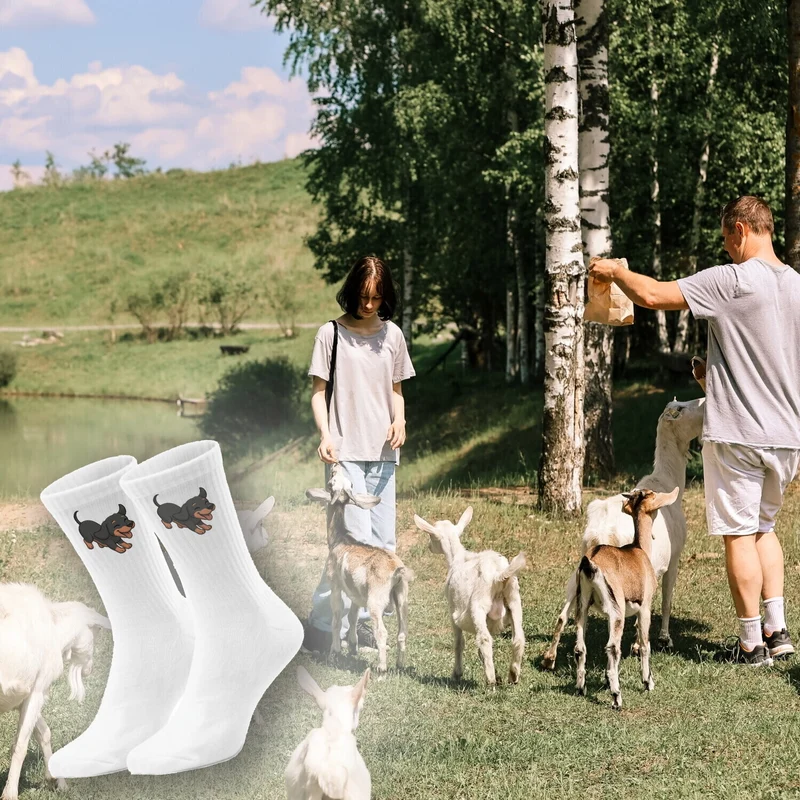 epicsocks Dackelfreude Schnuppernd Socken in 37-41 im Paar