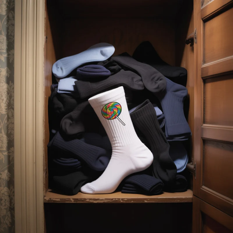 epicsocks Candy Delight Lutscher Socken in 37-41 im Paar